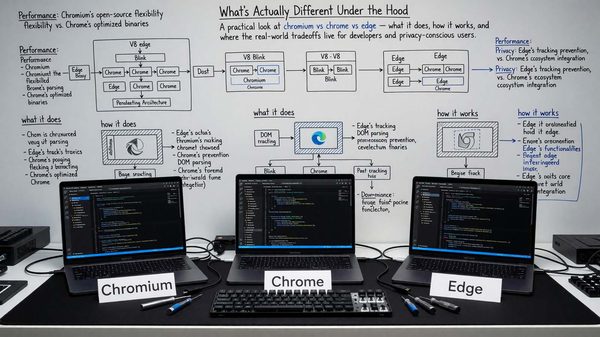 Chromium vs Chrome vs Edge: What's Actually Different Under the Hood