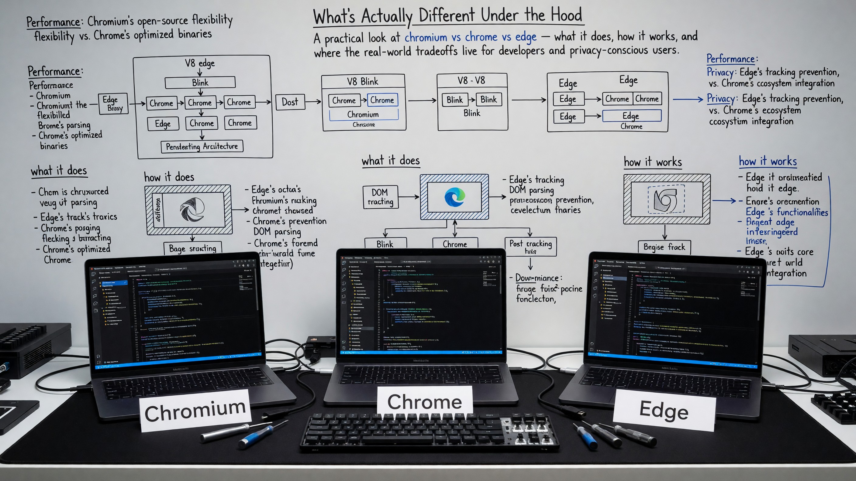 Chromium vs Chrome vs Edge: What's Actually Different Under the Hood