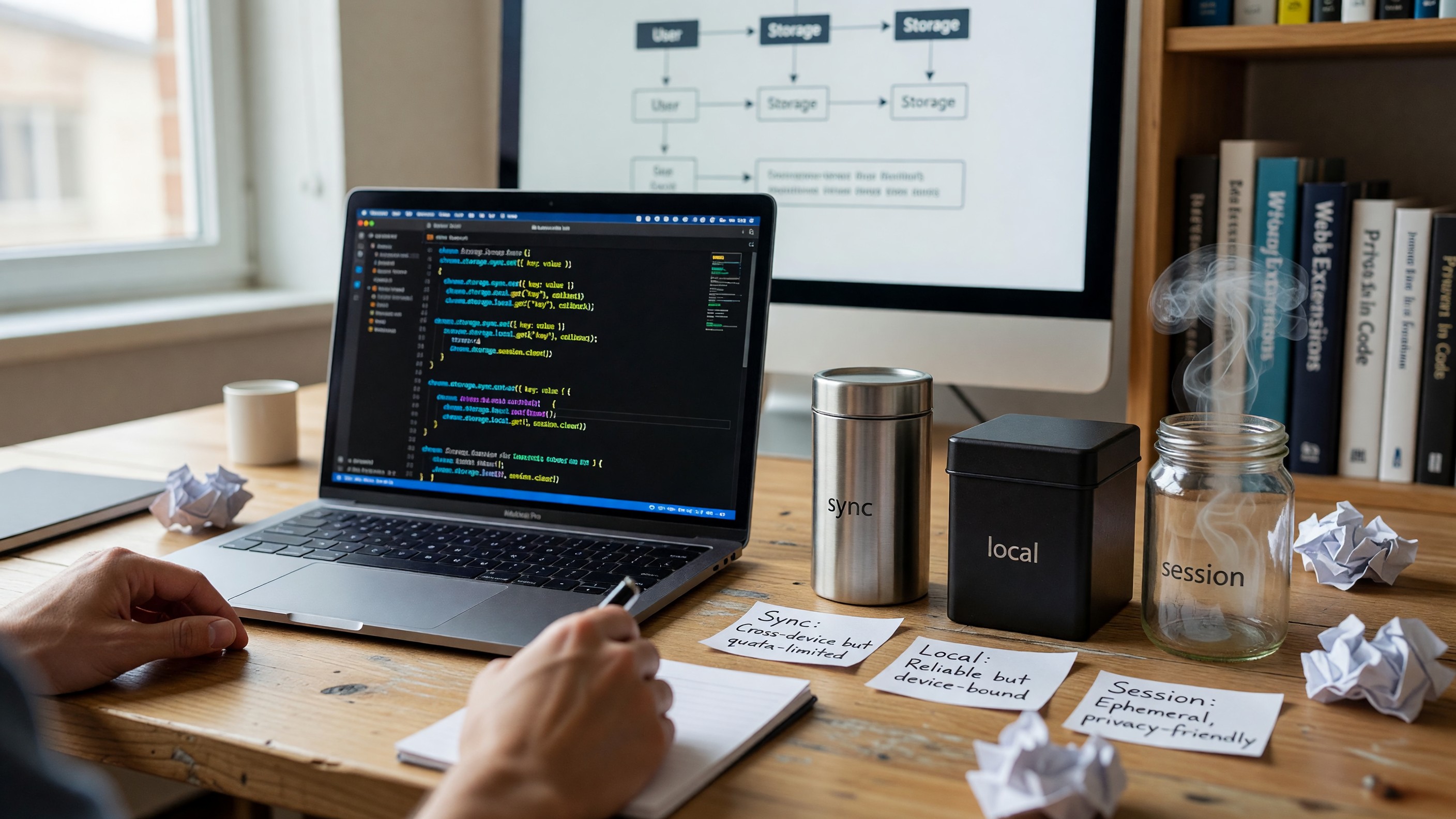 Chrome Extension Storage API: Choosing Between sync, local, and session Storage
