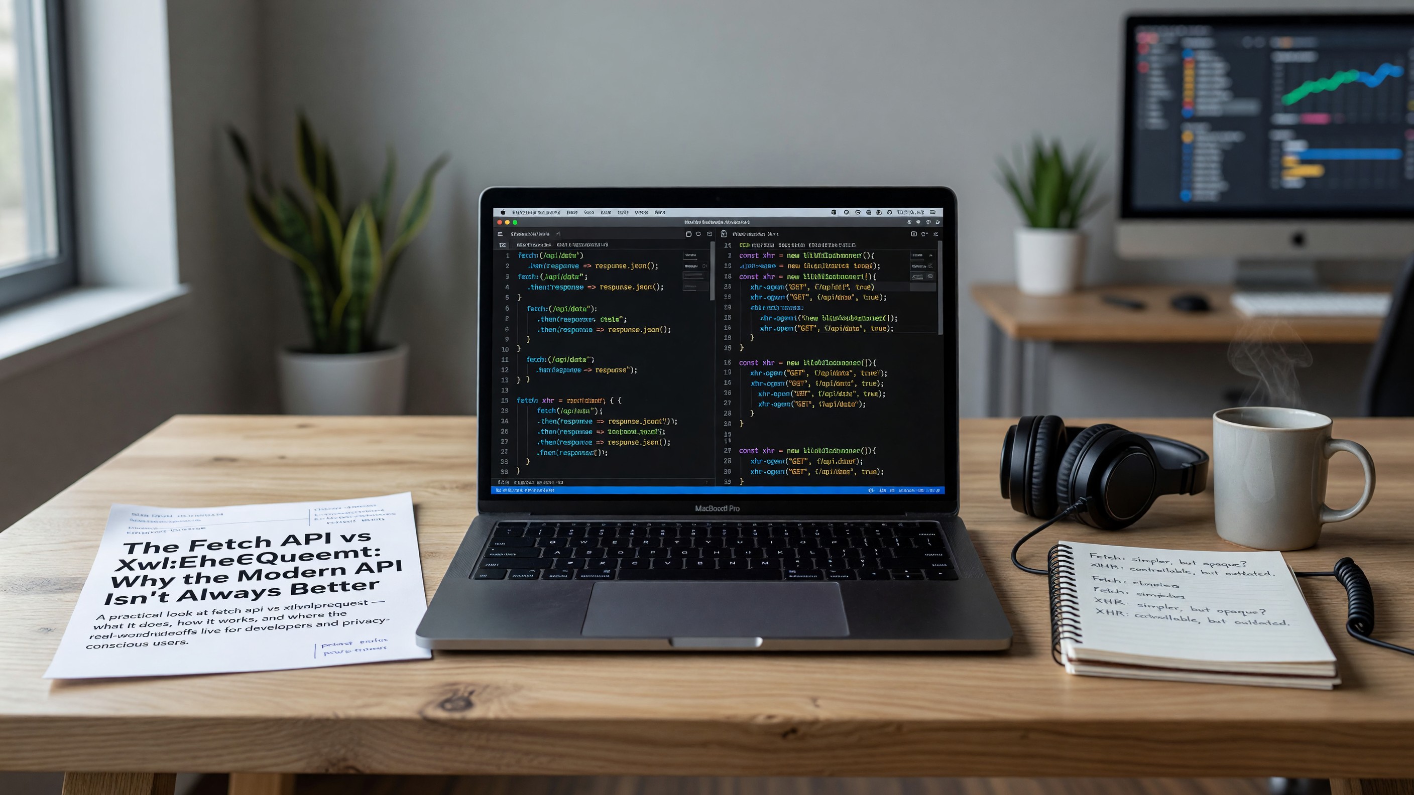The Fetch API vs XMLHttpRequest: Why the Modern API Isn't Always Better