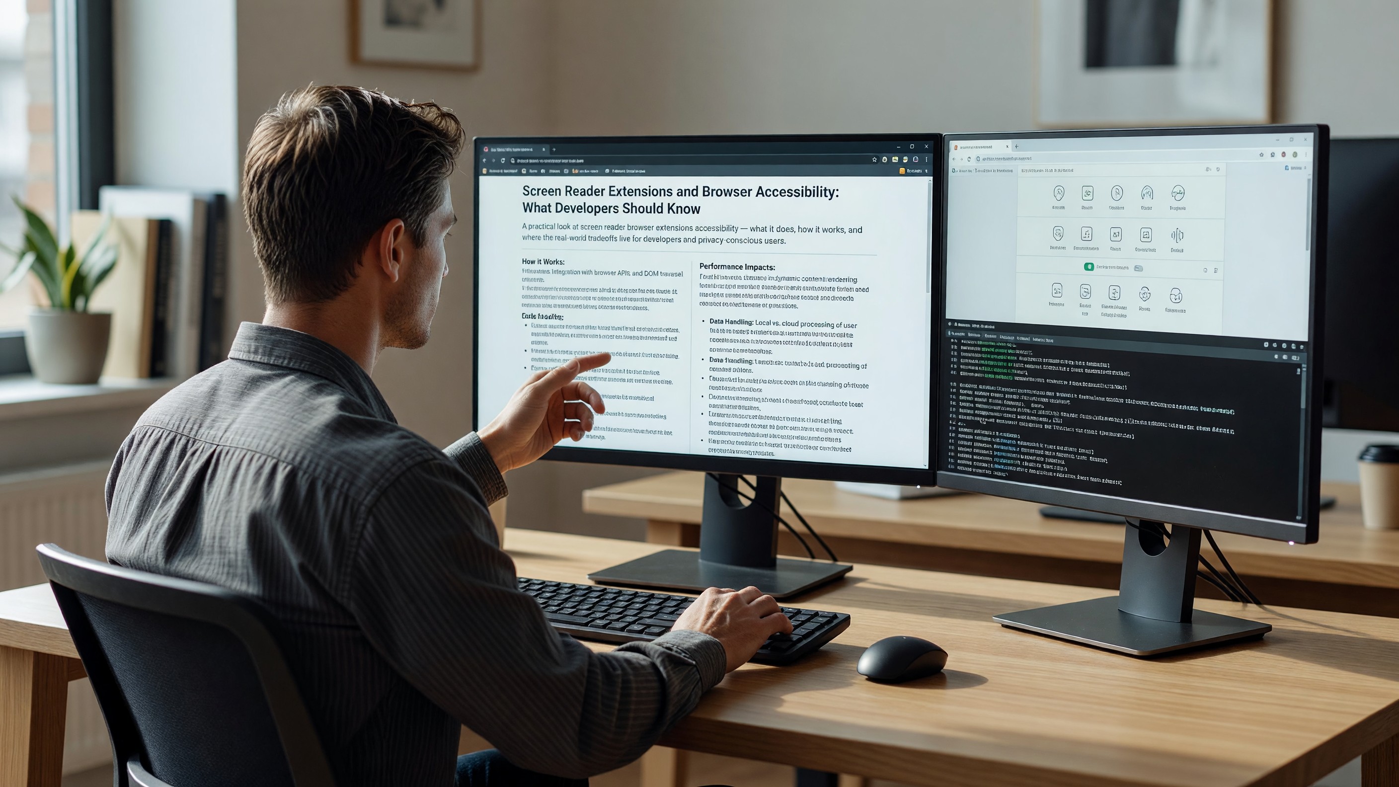Screen Reader Extensions and Browser Accessibility: What Developers Should Know