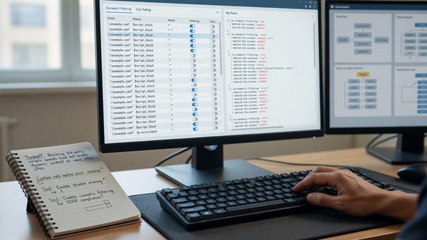 uBlock Origin Advanced Configuration: Dynamic Filtering and Custom Rules